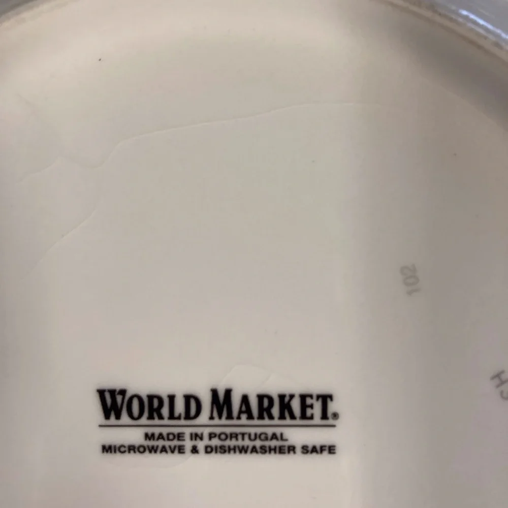 World Market Plates Made in Potugal - Picture 5 of 5
